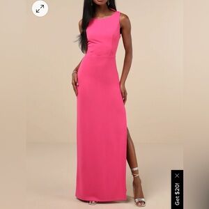 Lulu’s floor length dress